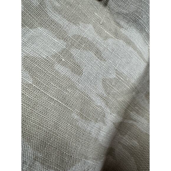 Athleta Cabo Tide Linen Jogger Women’s Size 4T Tall Natural Beige Camo Print - Picture 7 of 12